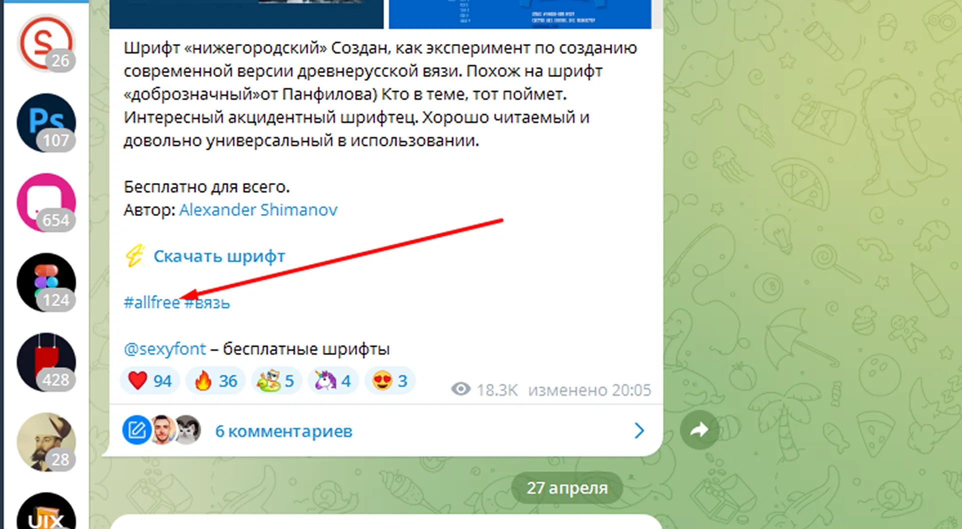 Телеграм канал