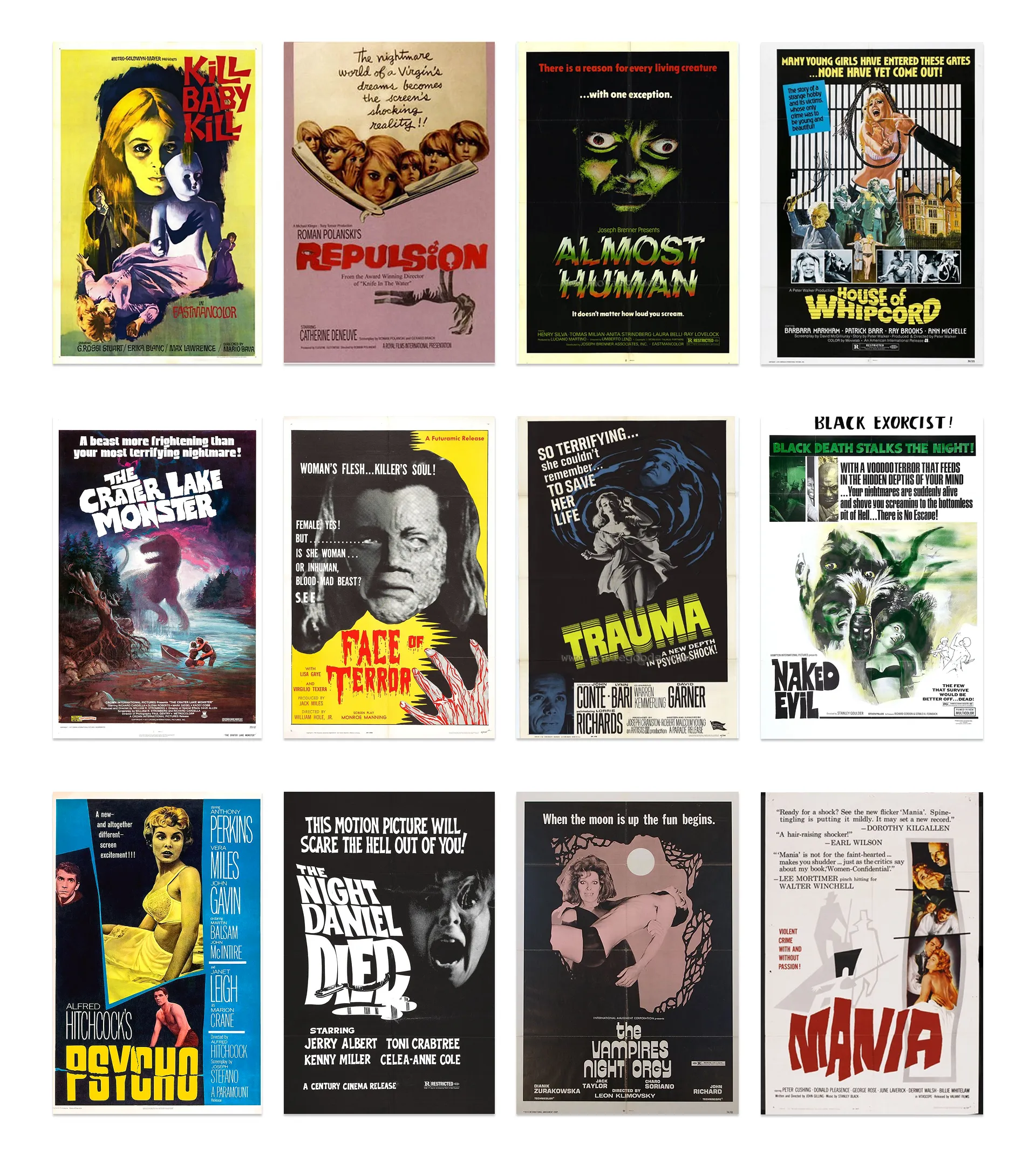 Подборка хорроров