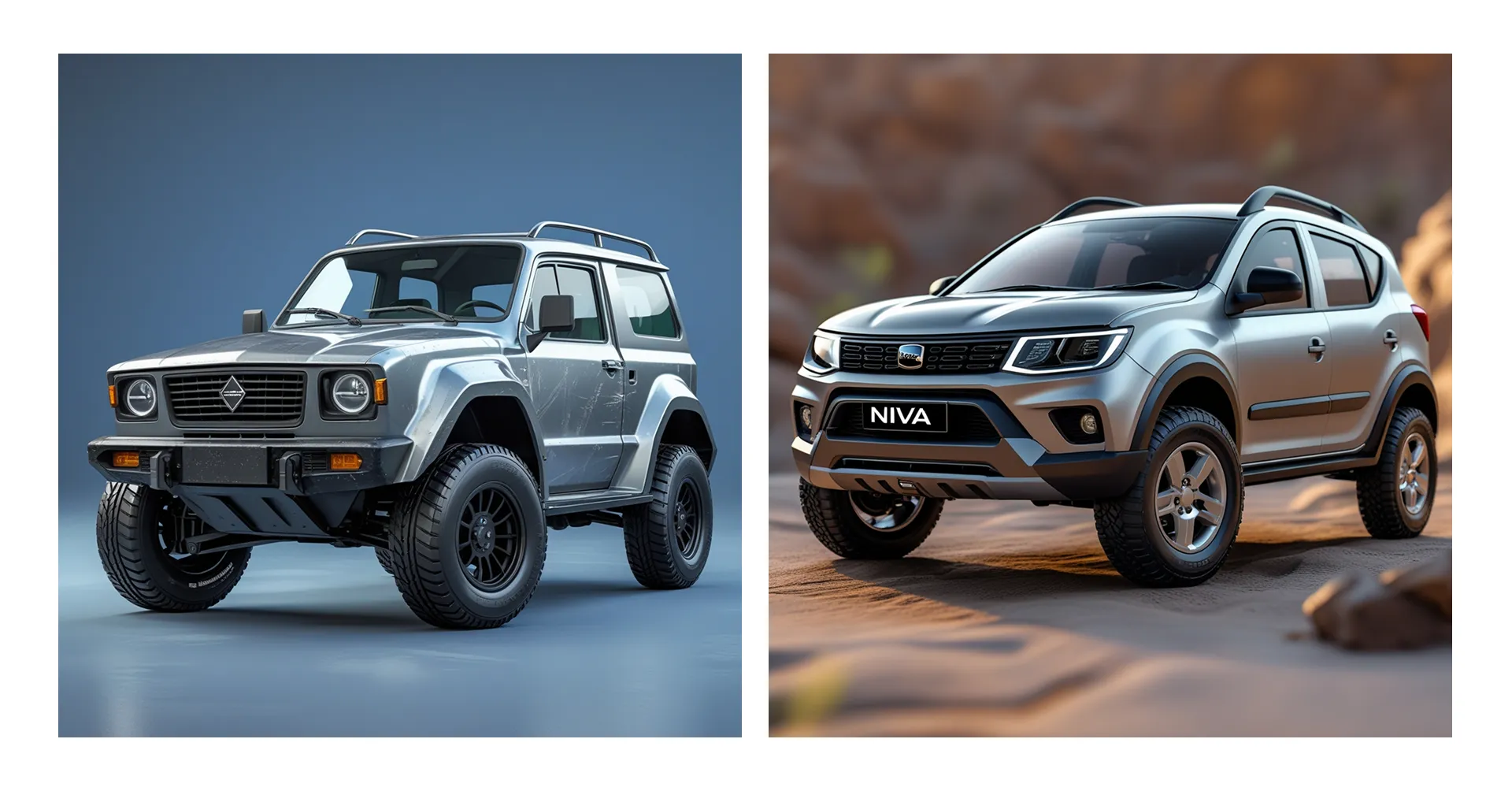 Лада нива Leonardo AI