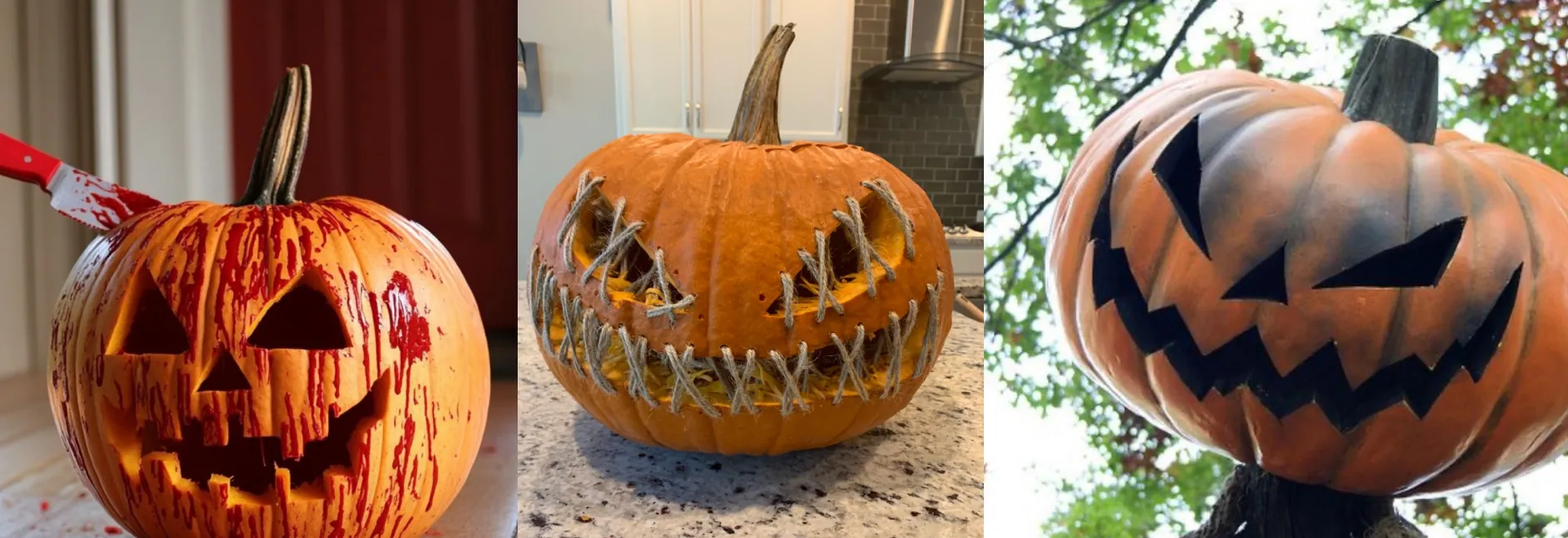 Страшные тыквы