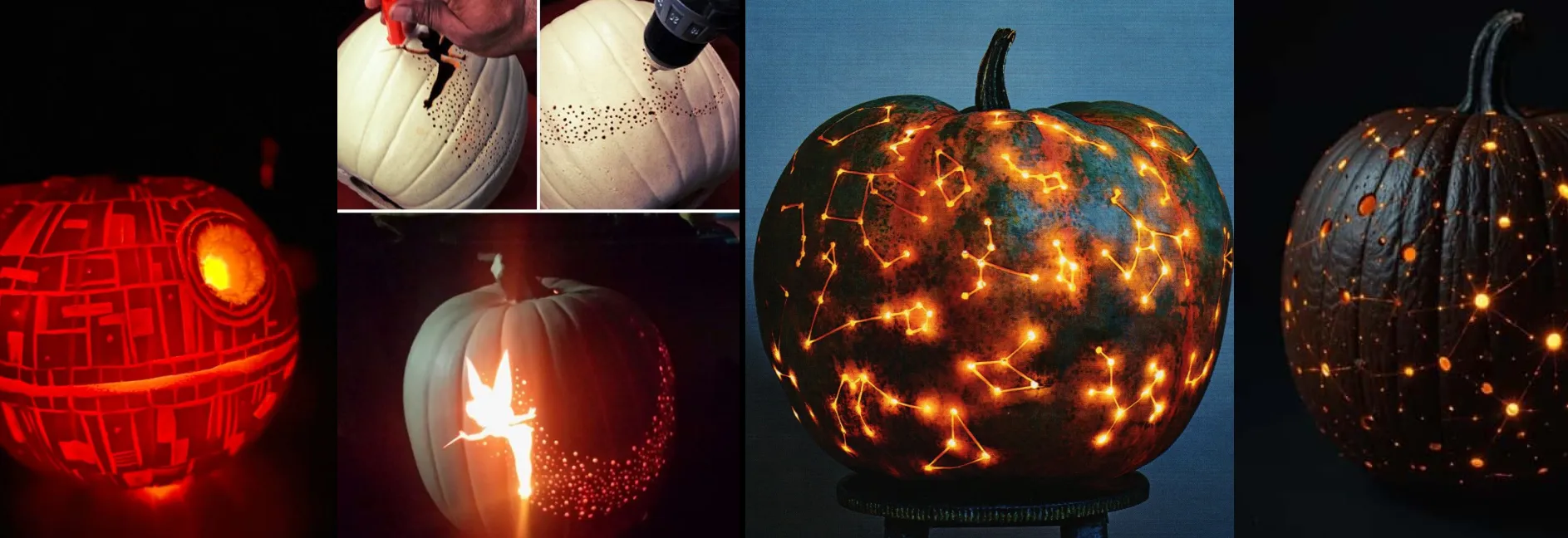 Звезда смерти из тыквы